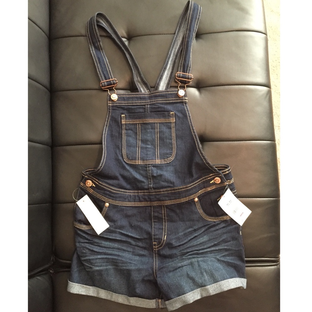 Blue Jean Denim Overalls NWT